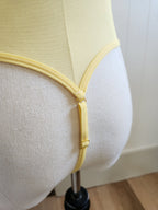 Daffney Embroidered Teddy in Buttercup image 7