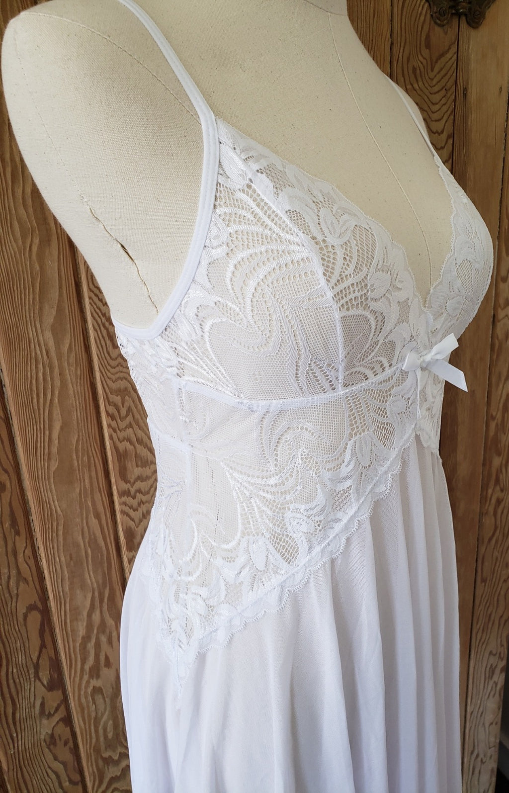 White Lace Babydoll Set image 1