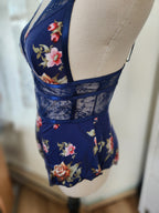 Naeva Romper in Navy Floral image 5