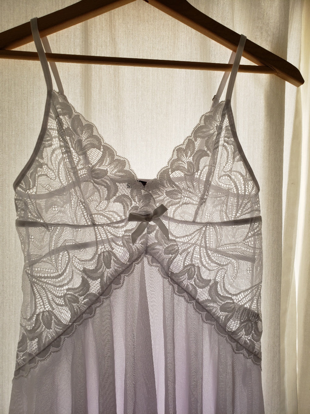 White Lace Babydoll Set image 8