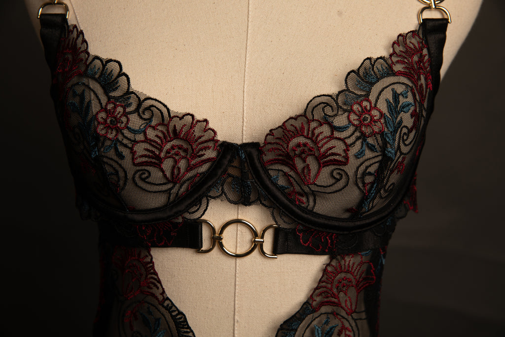 Azalea Embroidered Teddy