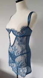 Teal Lace Shelf Set image 1