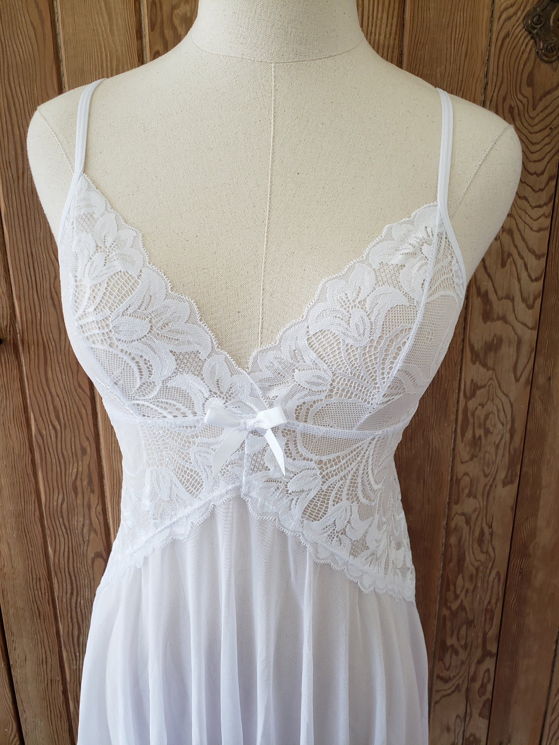 White Lace Babydoll Set image 11