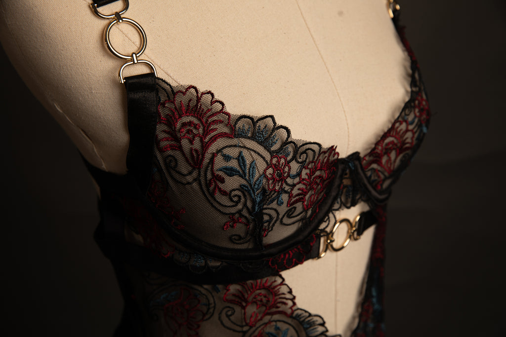 Azalea Embroidered Teddy