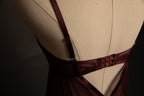 Kinsley Babydoll in Burgundy