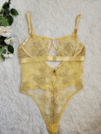 Daffney Embroidered Teddy in Buttercup image 11