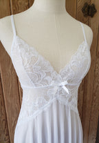 White Lace Babydoll Set image 0
