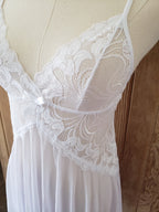 White Lace Babydoll Set image 3