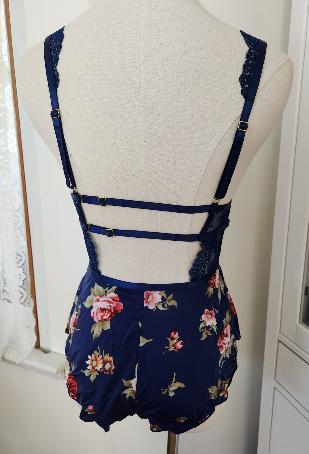 Naeva Romper in Navy Floral image 8