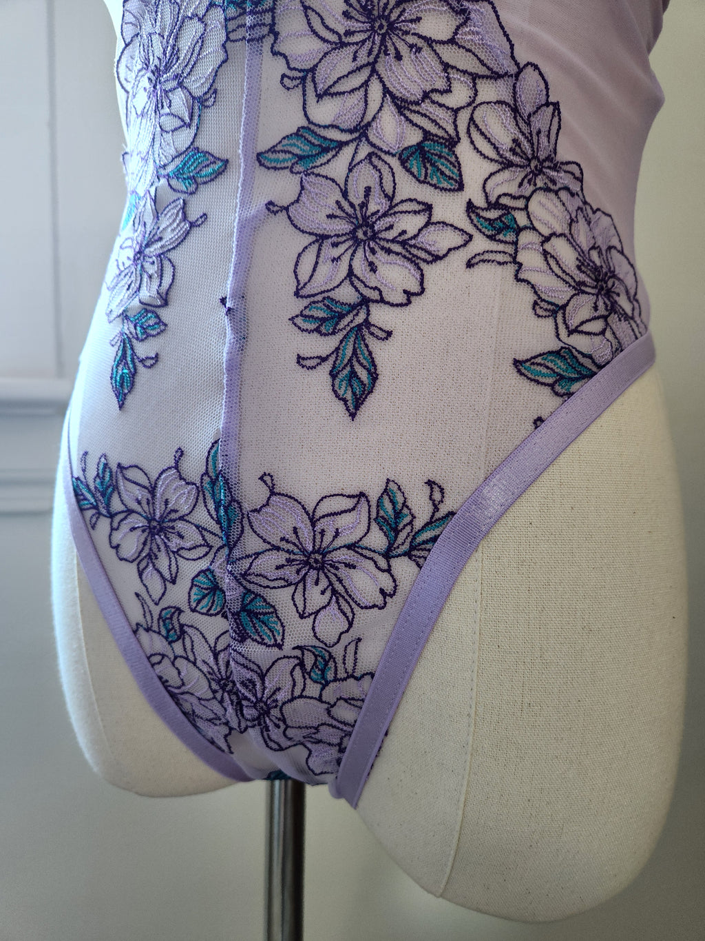 Lavendula Embroidered Teddy image 4