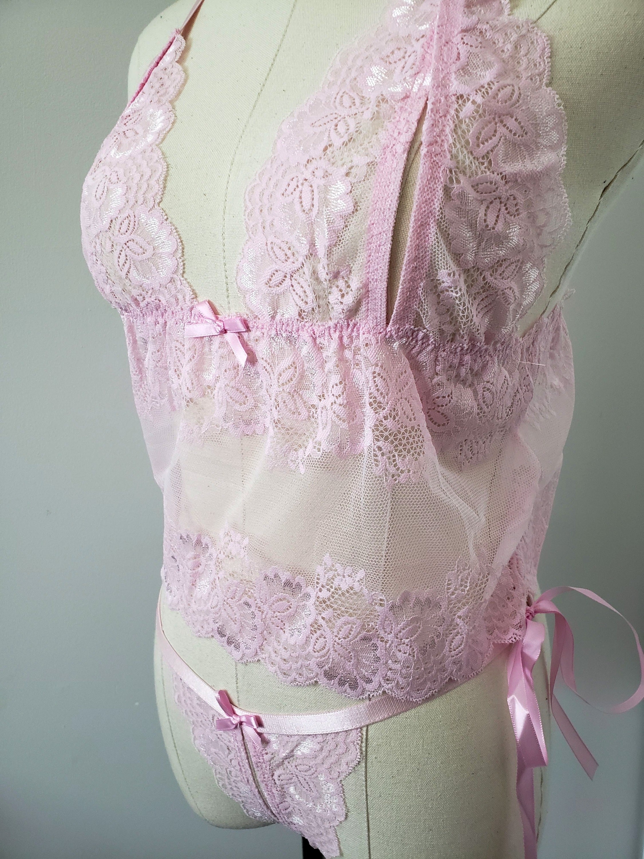 Gigi Baby Doll Set in Blush Pink image 6