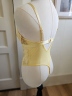 Daffney Embroidered Teddy in Buttercup image 4