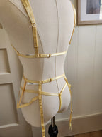 Daffney Garter Set in Buttercup image 3