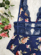 Naeva Romper in Navy Floral image 1